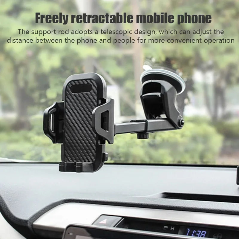 FlexMount Telescopic Car Phone Holder